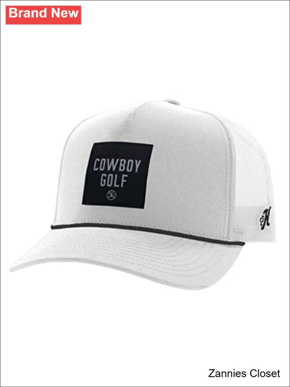 🤠 HOOEY Cowboy Golf Patch Hat Snapback Cap Western
